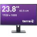 TERRA 3030206 LED display 60.5 cm (23.8") 1920 x 1080 pixels Full HD Black