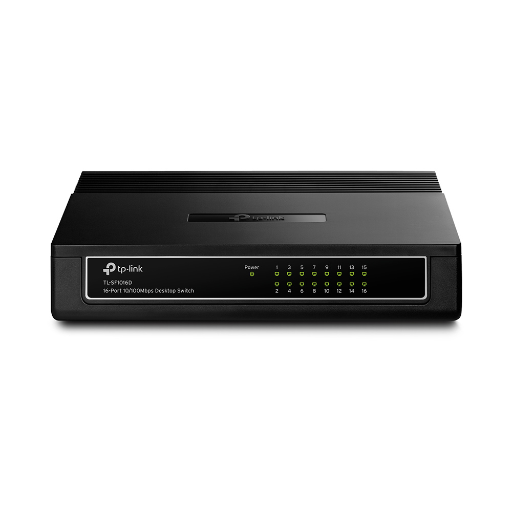 Image of TP-Link TL-SF1016D network switch Fast Ethernet (10/100) Black