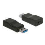 DeLOCK 65696 cable gender changer USB 3.1 Gen 2 Type-A USB 3.1 Gen 2 Type-C Black