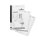 Durable Badge insert 60x90 mm White