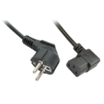 Lindy 30302 power cable Black 3 m CEE7/7 IEC 320