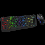 GAMEMAX Pulse Kit 7 Colour RGB Keyboard with Pulsing Mouse
