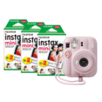 Fujifilm Instax Mini 13 Instant Camera - Candy Pink - Camera + 60 Shot Pack