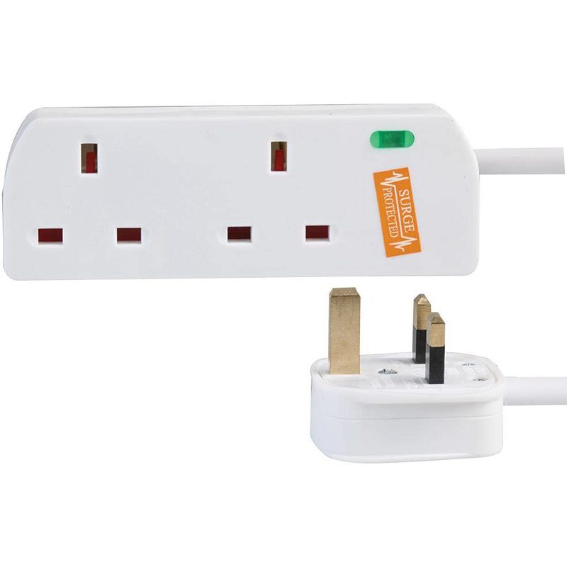 Image of FDL 2 WAY SURGE PROTECTED GANG STRIP-1M