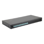 FDL 12 PORT DUPLEX (24 FIBRE) LC MULTIMODE PATCH PANEL