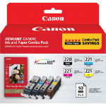 Canon PGI-220/CLI-221 Combo + PP-201