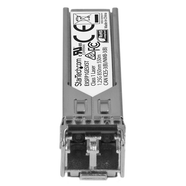 StarTech.com Juniper EX-SFP-1GE-SX Compatible SFP Module - 1000BASE-SX - 1GbE Multimode Fiber MMF Optic Transceiver - 1GE Gigabit Ethernet SFP - LC 550m - 850nm - DDM