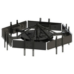 Peerless DST942-6 TV mount/stand 106.7 cm (42") Black