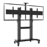 Vivolink VLFS4065X2 monitor mount / stand 165.1 cm (65") Floor Black