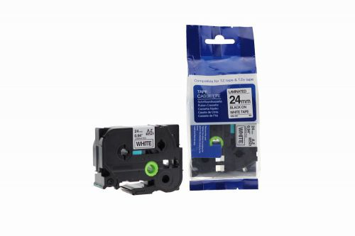 CTS Compatible Brother P Touch TZe-251 Black on White also for TZ-251 Label Cassette