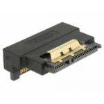 DeLOCK 63943 cable gender changer SATA 22 pin Black