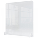 Nobo Premium Plus Acrylic Counter Protective Divider Screen 700x850mm Clear 1915489 DD