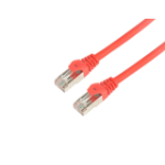 Prokord S/FTP-0076 nätverkskablar Röd 0,5 m Cat6a S/FTP (S-STP)