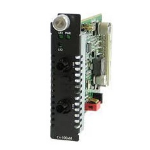 Perle C-100MM-S1ST20U network media converter Internal 1550 nm Single-mode Black