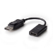 DELL 470-ABEP adaptador de cable de vídeo 1 x DisplayPort 1x 19-pin HDMI Negro