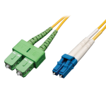Tripp Lite N366-02M-AP Duplex Singlemode 9/125 Fiber Patch Cable (LC to SC/APC), 2M (6 ft.)
