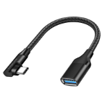 LogiLink CU0100 cable gender changer USB Type-C USB Type-A Black