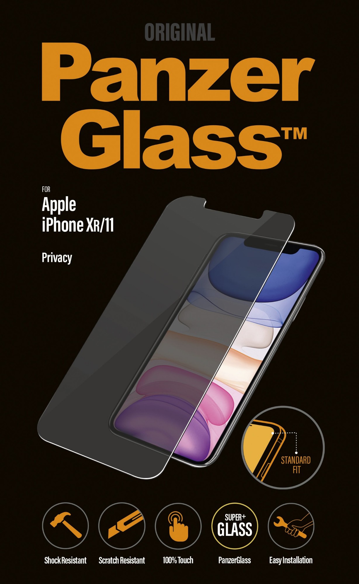 PanzerGlass Apple iPhone XR/11 Standard Fit Privacy