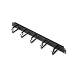 ROLINE 19-inch patch panel 1U grey, 40x60mm black