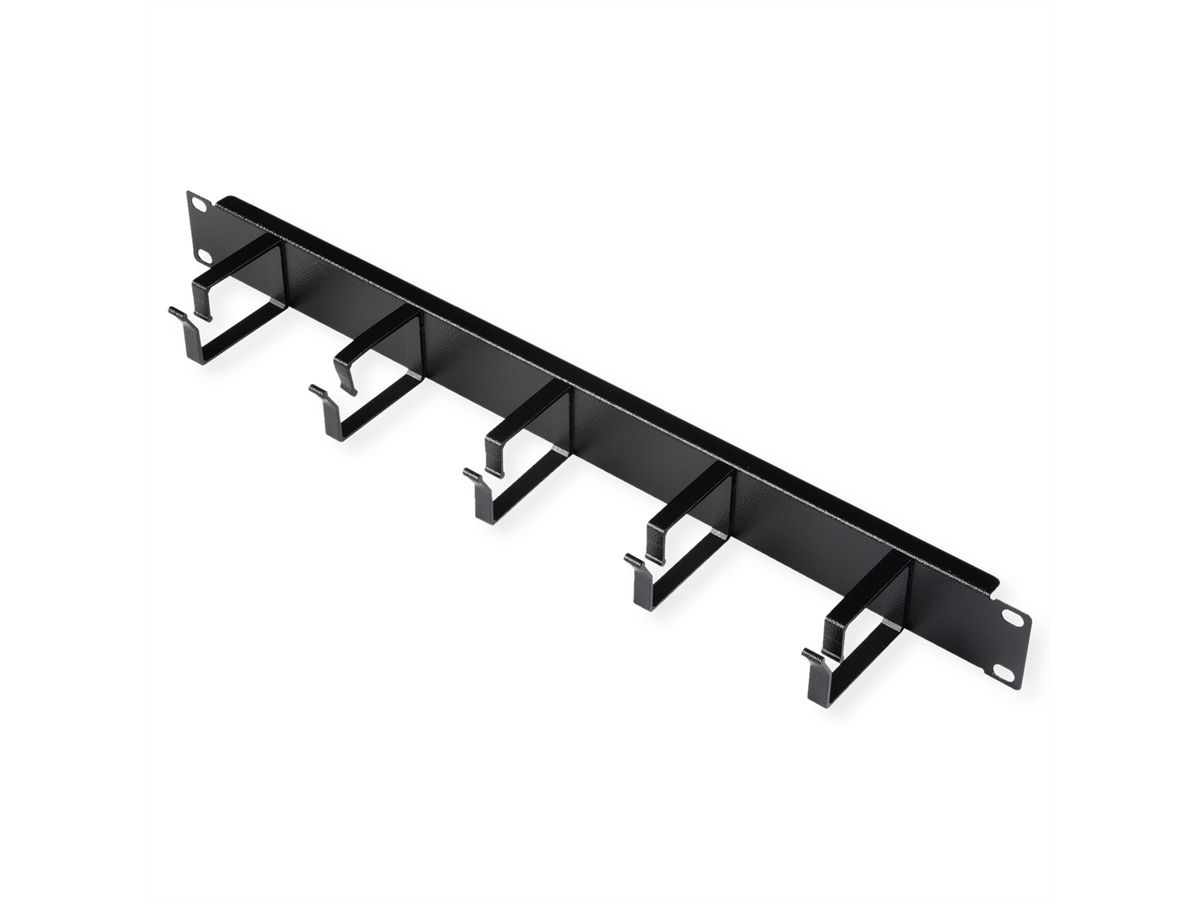 ROLINE 19-inch patch panel 1U grey, 40x60mm black