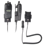 Brodit 530677 holder Active holder Two-way radio Black