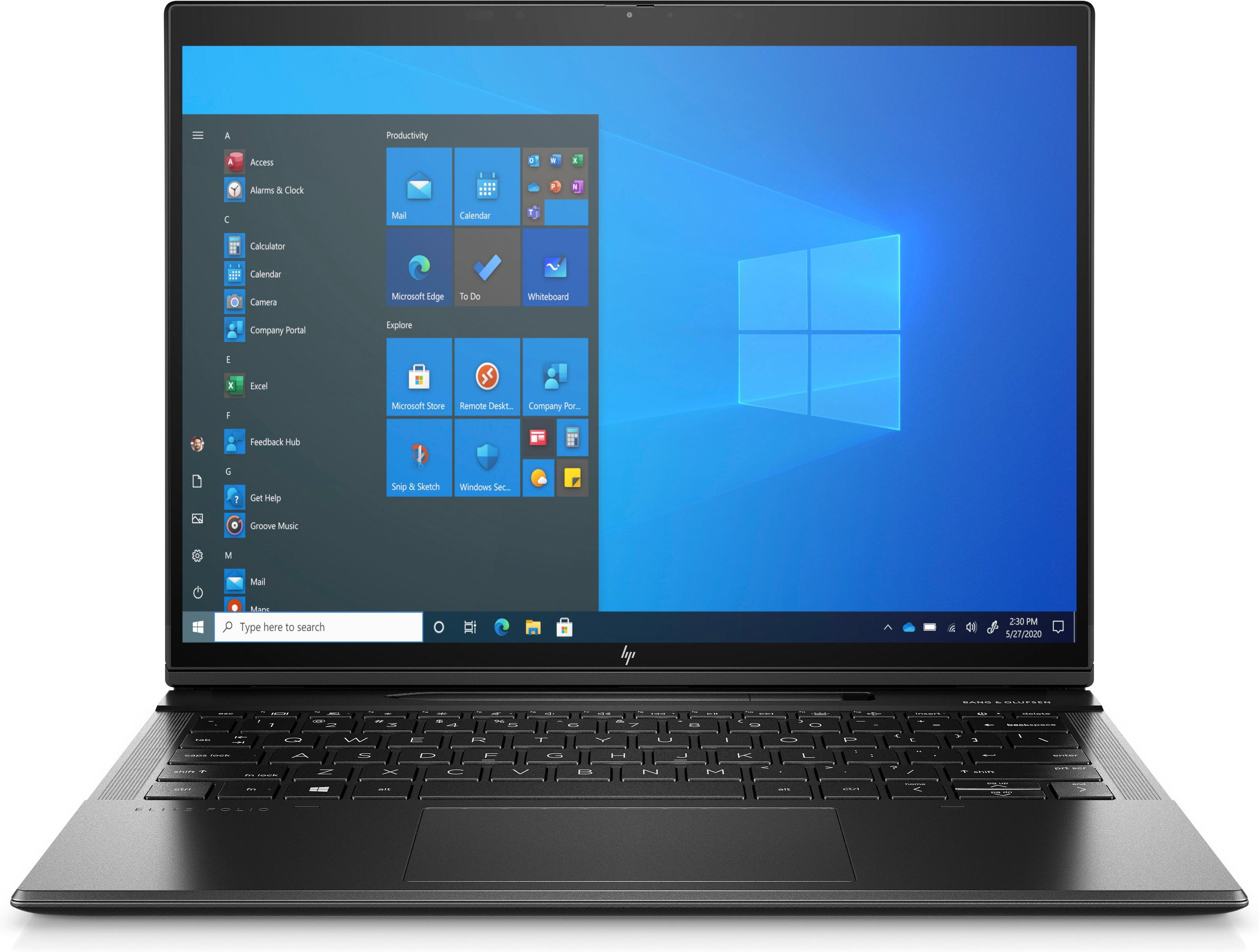 Image of HP Elite Folio Hybrid (2-in-1) 34.3 cm (13.5") Touchscreen WUXGA+...