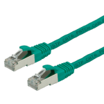 VALUE S/FTP Patch Cord Cat.6, halogen-free, green, 3m