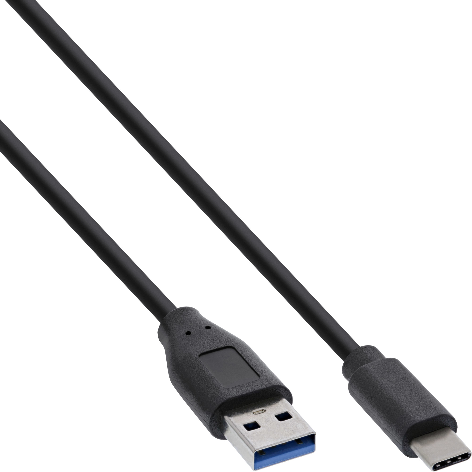 35717 INLINE INC USB 3.2 Gen.1x2 Kabel - USB-C Stecker an A Stecker - schwarz - 0,3m