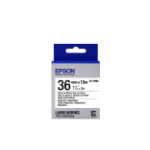 Epson Label Cartridge Magnetic LK-7WB2, zwart/wit 36 mm (1,5 m)
