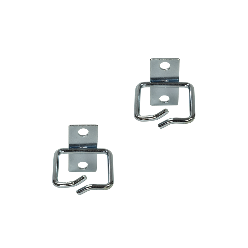 LogiLink 19" Cable management bracket 40 x 40 mm, steel, 2 pcs.