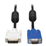 Tripp Lite P556-006 DVI to VGA High-Resolution Adapter Cable with RGB Coaxial (DVI-A to HD15 M/M), 6 ft. (1.8 m)