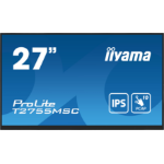 iiyama ProLite T2755MSC-B1 computer monitor 68.6 cm (27") 1920 x 1080 pixels Full HD LED Touchscreen Tabletop Black
