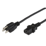 Microconnect PE110401 power cable Black 1 m C13 coupler Power plug type B