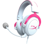 HyperX Cloud II - Gaming Headset (White-Pink)