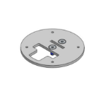 Ergonomic Solutions MultiGrip to 40x40 adaptor (allows mounting on X-Frame mounts)
