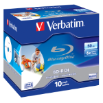 Verbatim 43736 disque vierge Blu-Ray BD-R 50 Go 10 pièce(s)