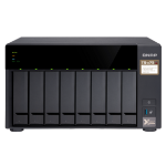 QNAP TS-873 NAS Tower AMD Embedded R-Series SoC RX-421ND 4 GB DDR4 QNAP Turbo System Black