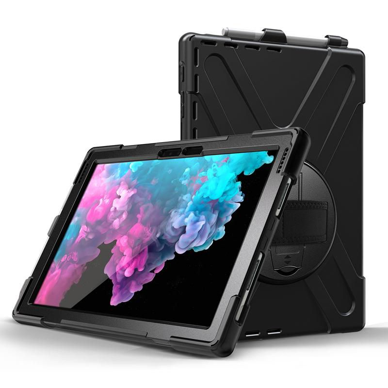Image of eSTUFF AUSTIN Defender Case for Microsoft Surface Pro 7+/7/6/5/4 -...