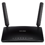 TP-LINK TL-MR6400 wireless router Single-band (2.4 GHz) Fast Ethernet 3G 4G Black