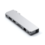 Satechi Pro Hub Max Docking USB 3.2 Gen 2 (3.1 Gen 2) Type-C Gray