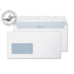 Blake Wallet Window Peel and Seal Ultra White Wove DL 120gsm (Pack 500) -