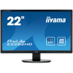 iiyama ProLite E2282HD-B1 LED display 54.6 cm (21.5") 1920 x 1080 pixels Full HD Black