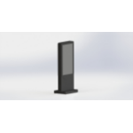 Peerless KIPC2565-WHL-EUK signage display mount 165.1 cm (65") Black