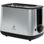 Electrolux E3T1-3ST toaster 2 slice(s) 800 W Black, Stainless steel