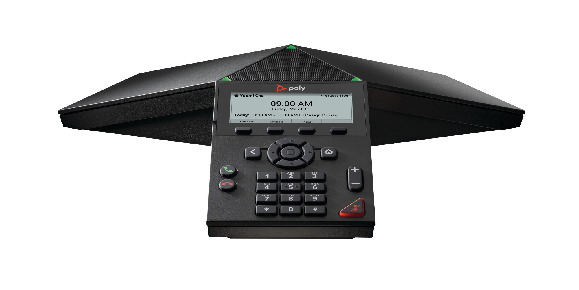 Poly Trio 8300 IP Conference Phone and PoE-enabled