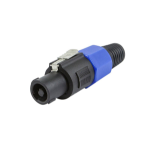 Monoprice 601510 wire connector NL4 Black, Blue