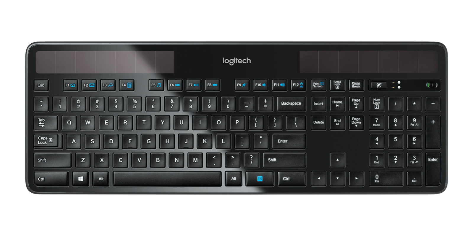 Logitech Wireless Solar Keyboard K750