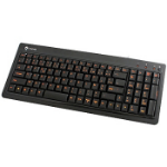 BUSlink KR-6820E-BK keyboard USB + PS/2 Black