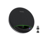 Yealink Speakerphone Bluetooth Portable, AI Microphone, 5m Voice Pickup, DaisyChain, LCD & BT Dongle SP96 USB-C/A