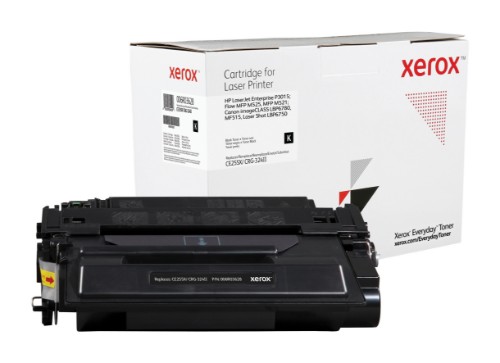 Xerox 006R03628 Toner cartridge black, 12.5K pages (replaces Canon 724H HP 55X/CE255X) for Canon LBP-6750/HP LaserJet P 3015